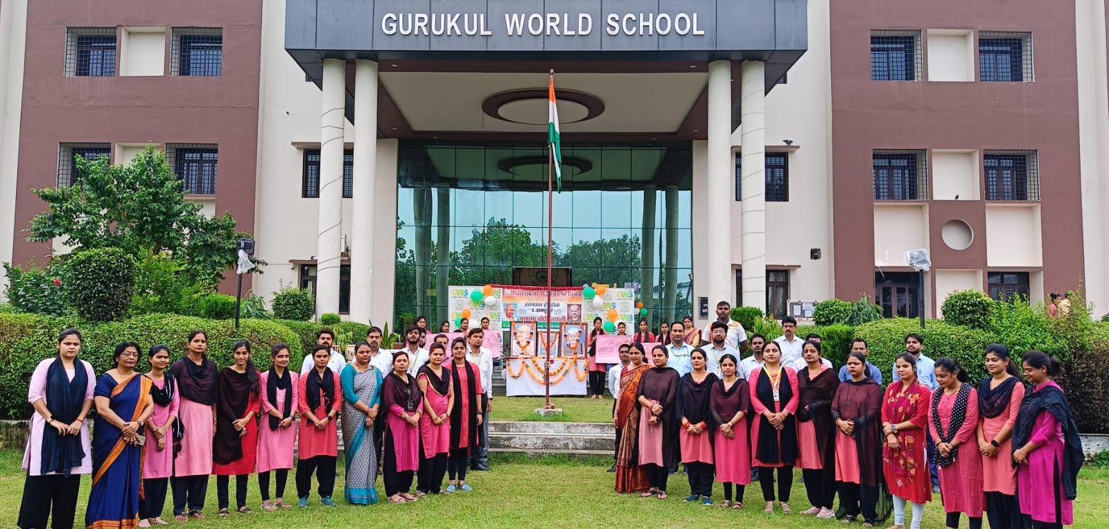 Dr. A.P.J Abdul Kalam in Gurukul School Farukhabad